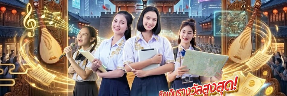 ขอเชิญน้องๆ มัธยมปลายร่วมประกวดทักษะภาษาจีน ครั้งที่ 2